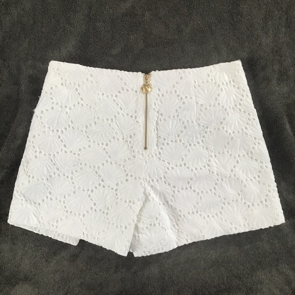 Lilly Pulitzer Marii Skort in Seashell Eyelet - Picture 6 of 10